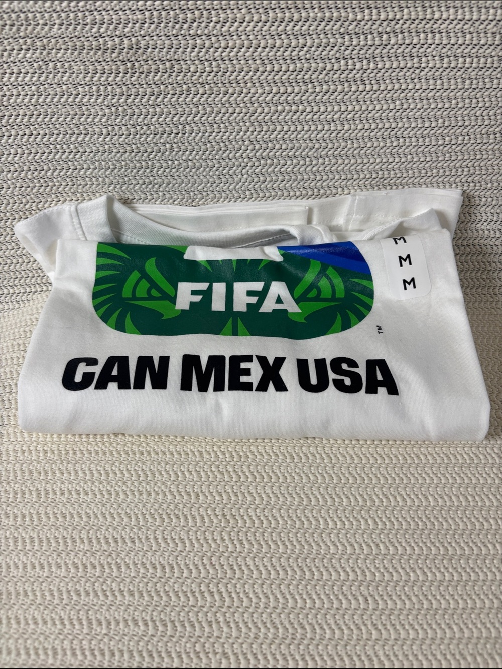 FIFA White CAN MEX USA Graphic Men's Shirt